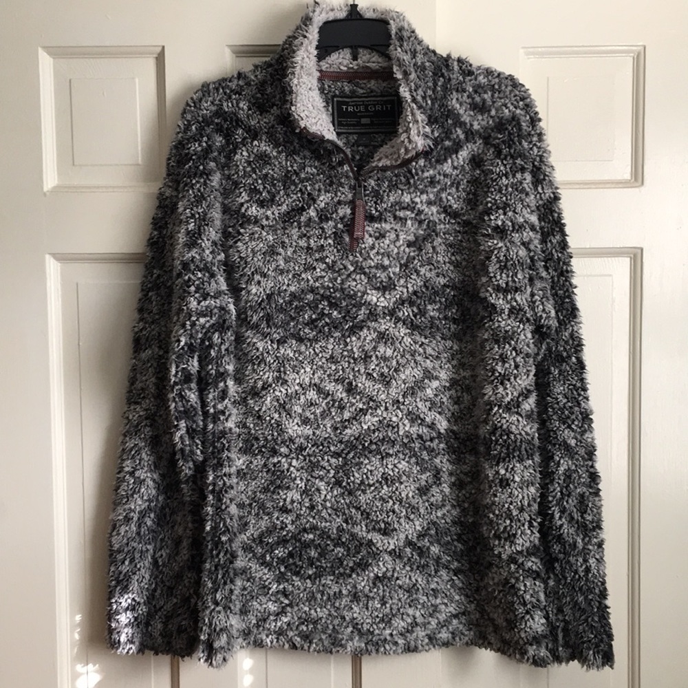 True Grit fleece pullover jacket